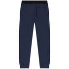 Boys Yellow & Navy Blue Tracksuit, 1, hi-res
