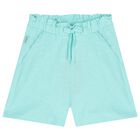 Girls Aqua Logo Shorts, 1, hi-res