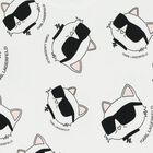 Girls White Choupette Dress, 1, hi-res