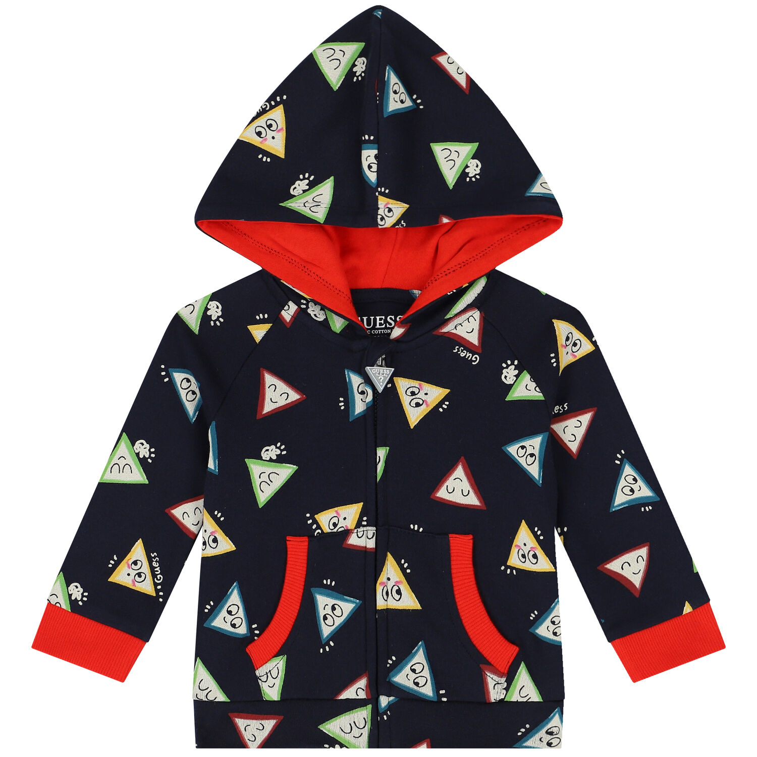 بدلة رياضية اولاد بشعار تيدى باللون الكحلى (3 قطع), 1, hi-res