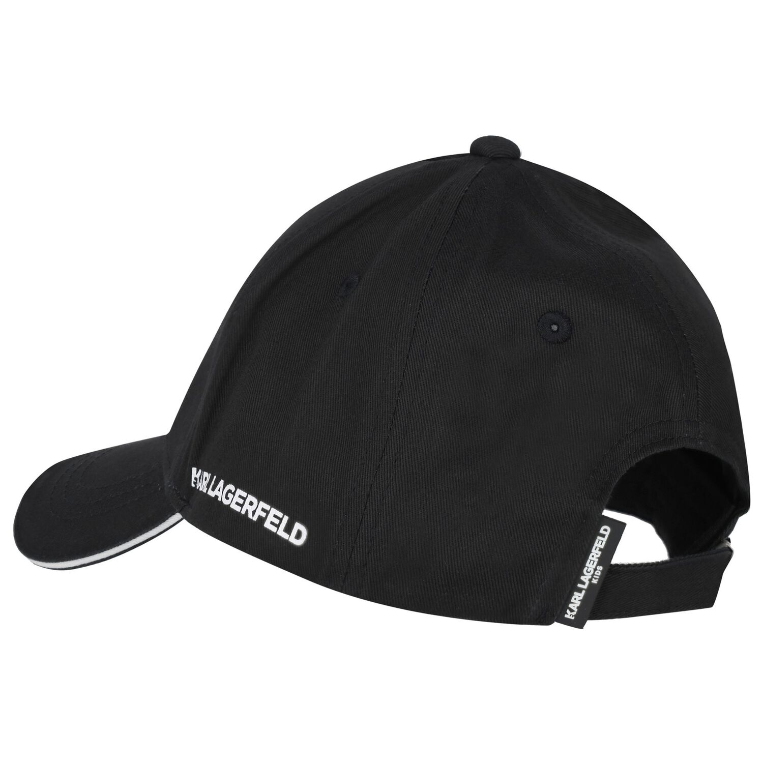 Black Logo Ikonik Karl Cap, 1, hi-res image number null