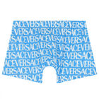 Baby Boys Blue Logo Shorts Set, 1, hi-res
