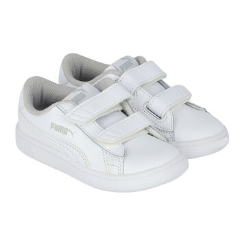 White Logo Trainers