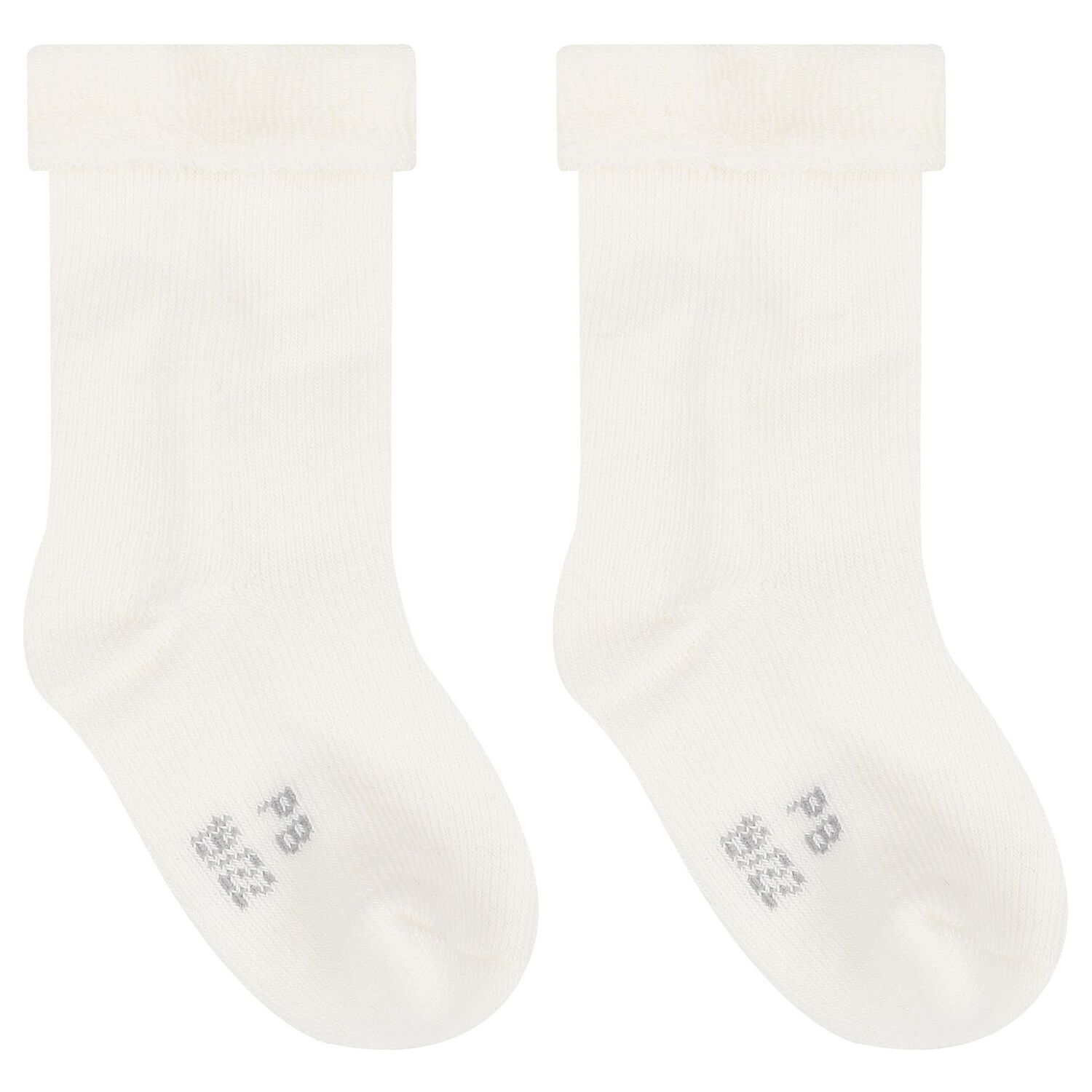 Baby Boys Ivory & Blue Socks ( 3-Pack ), 1, hi-res