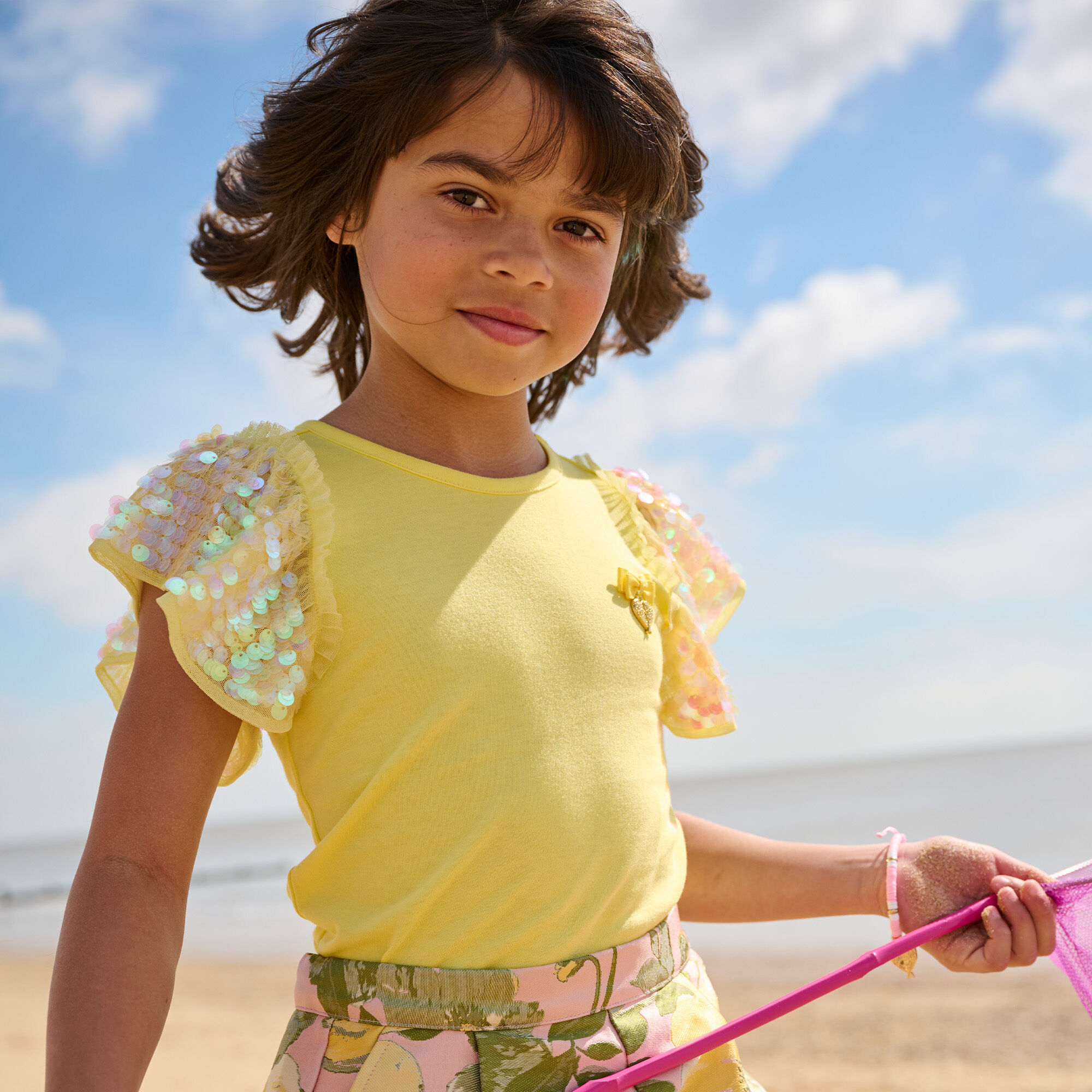 Little girl hotsell sequin top