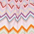 Girls Pink Zig Zag Skirt, 1, hi-res