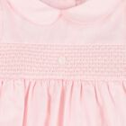 Baby Girls Pink Smocked Dress, 1, hi-res