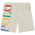 Boys Ivory Logo Pyjamas, 2, hi-res