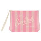 بيكيني للبنات بشعار باللون الوردي, 1, hi-res