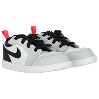 Younger White, Grey & black Air Jordan 1 Low Alt Trainers