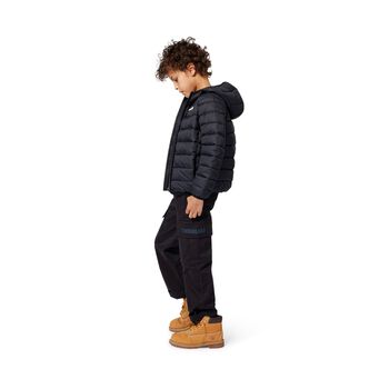 Boys Black Logo Puffer Jacket