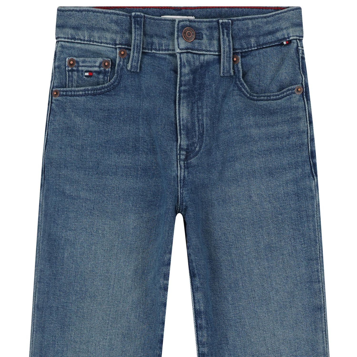 Boys Blue Denim Jeans , 1, hi-res