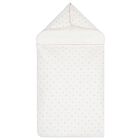 مدس بنات بفيونكه باللون الوردي والأبيض, 1, hi-res