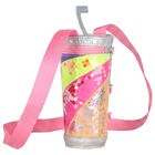 Girls Multi-Coloured Embellished Drink-Cup Hand Bag ( 17.5cm ), 1, hi-res