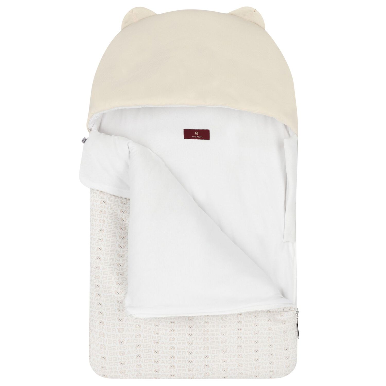 مدس  بشعار تيدى باللون الأبيض و البيج, 1, hi-res image number null