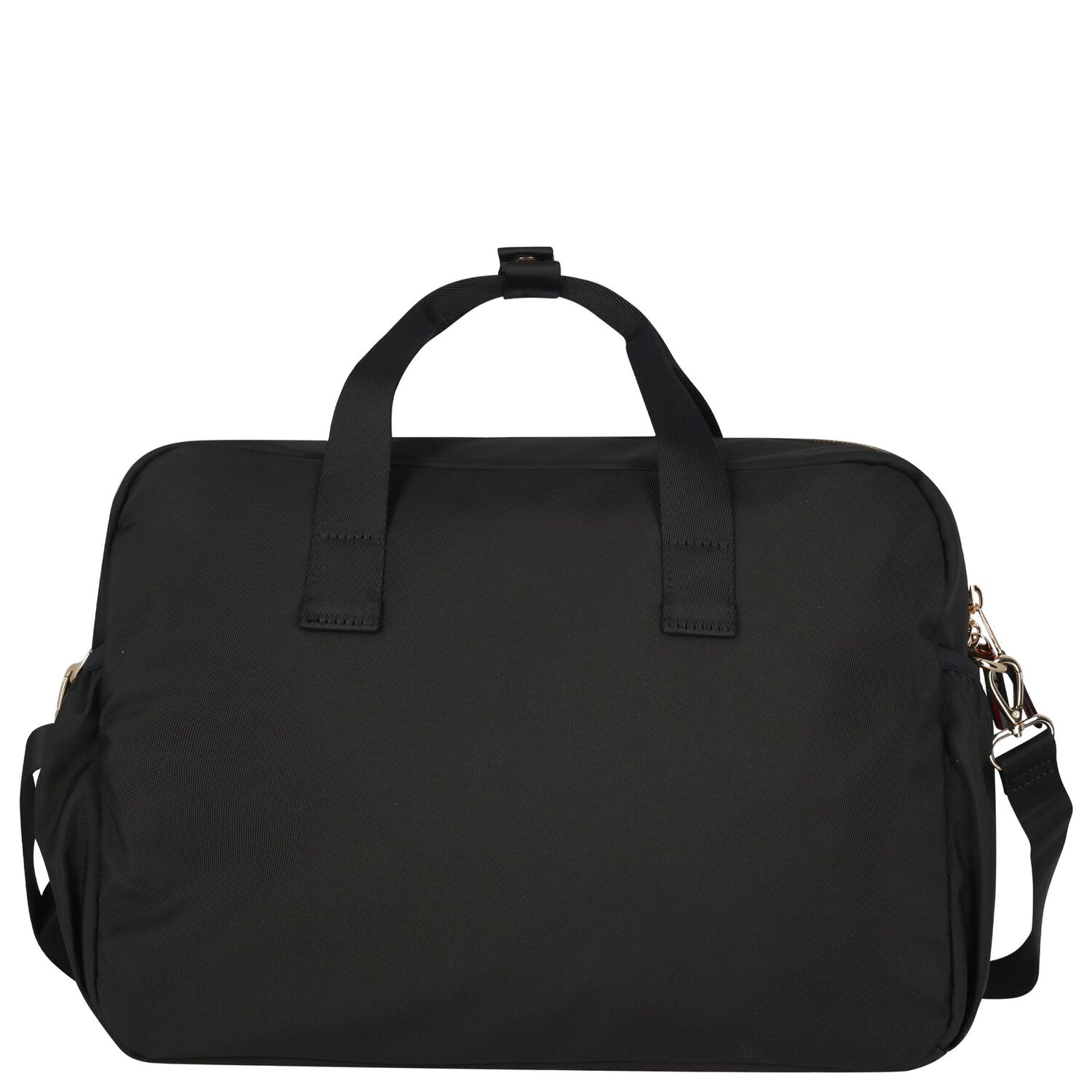 Black Logo Baby Changing Bag ( 37cm ), 2, hi-res