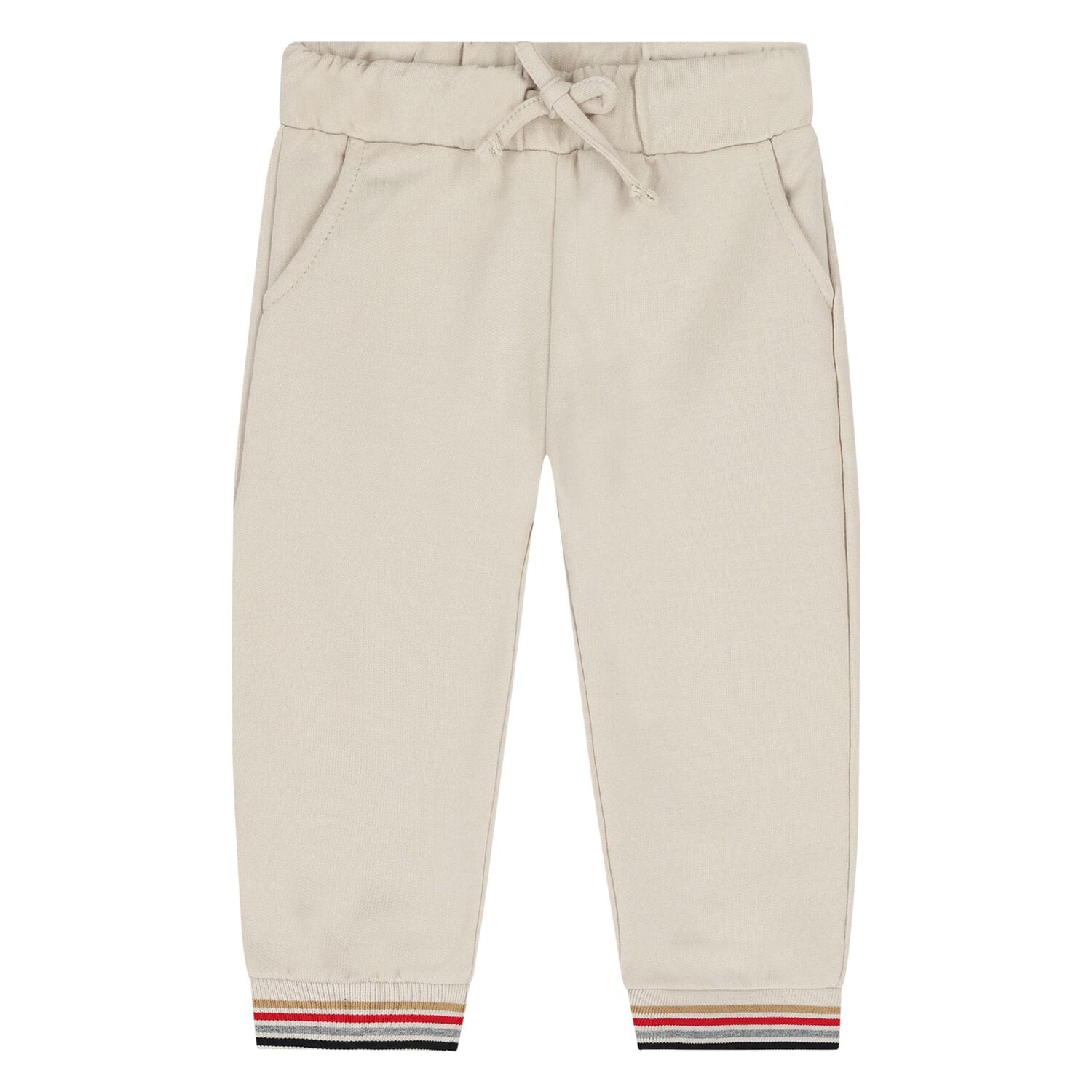 Younger Boys Red, Grey & Beige Puppy Tracksuit Set ( 3 Piece ), 1, hi-res