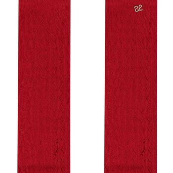 Girls Red Socks
