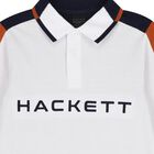 Boys White & Navy Blue Long Sleeve Top, 1, hi-res