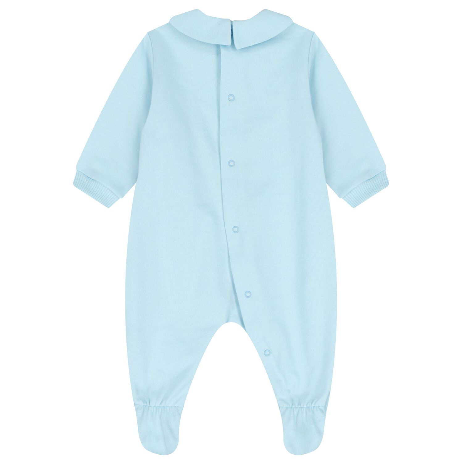 Blue Teddy Bear Logo Babygrow, 3, hi-res image number null