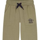 Boys Green Logo Joggers, 1, hi-res