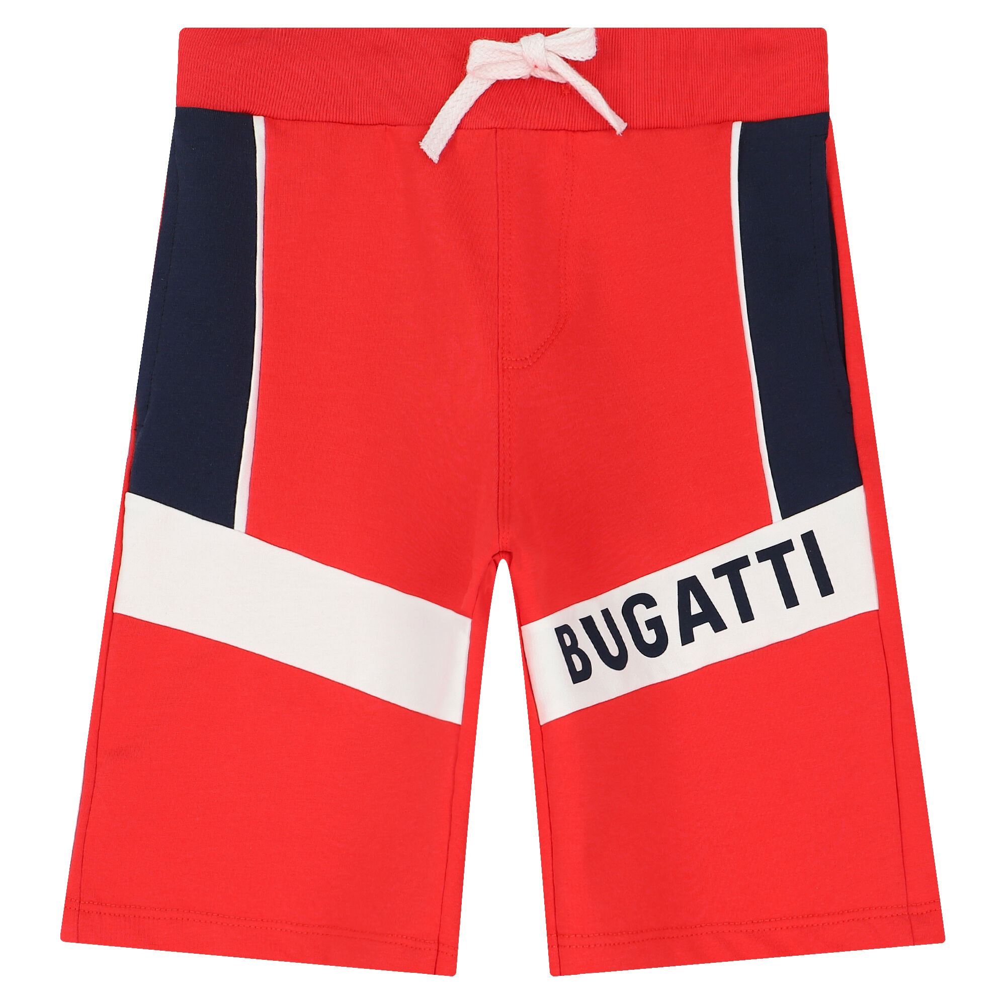 Bugatti Junior Boys Red Logo Shorts Junior Couture USA