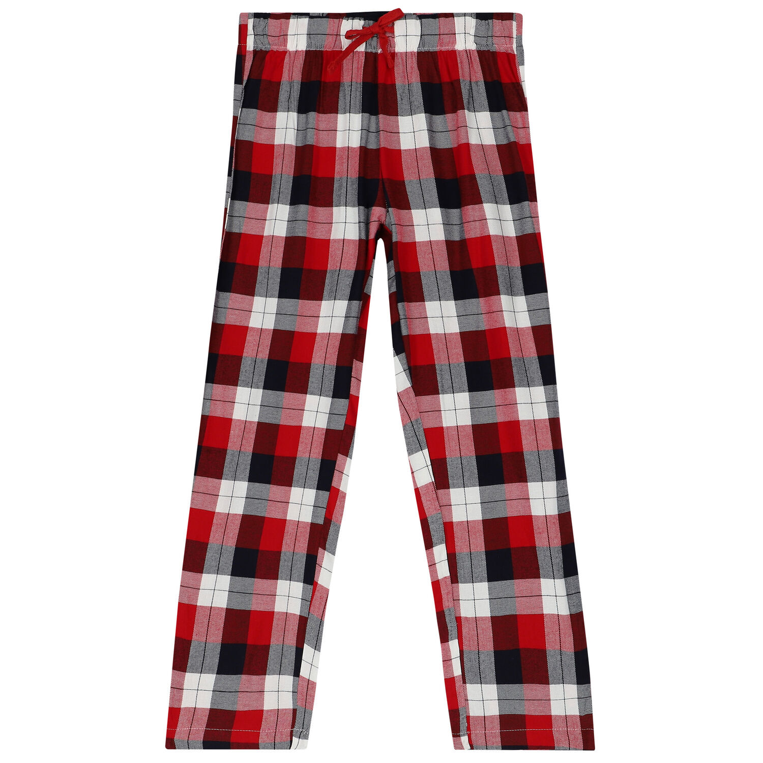 Boys Navy Blue & Red Festive Pyjamas, 1, hi-res