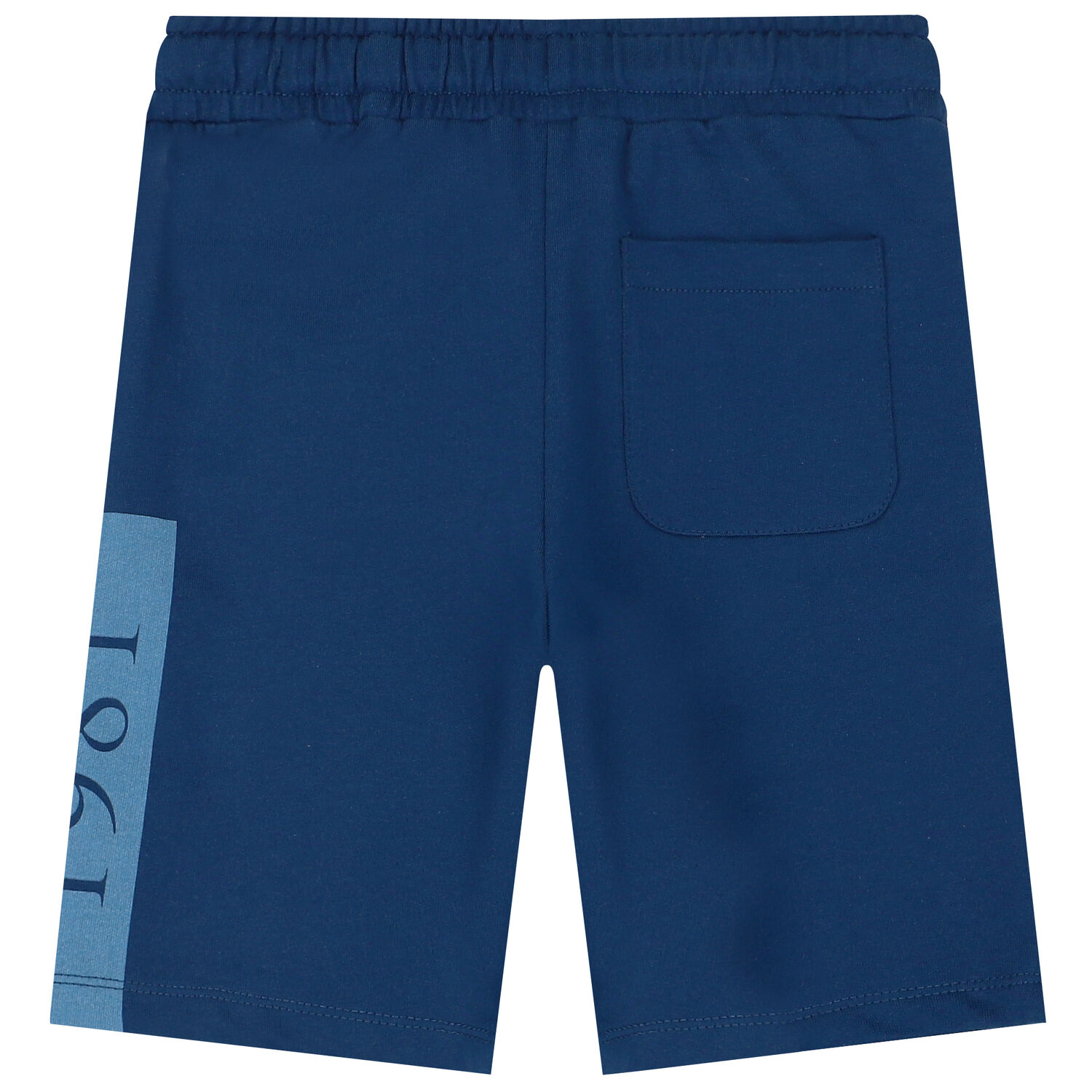 Boys Navy Blue Logo Shorts, 2, hi-res image number null