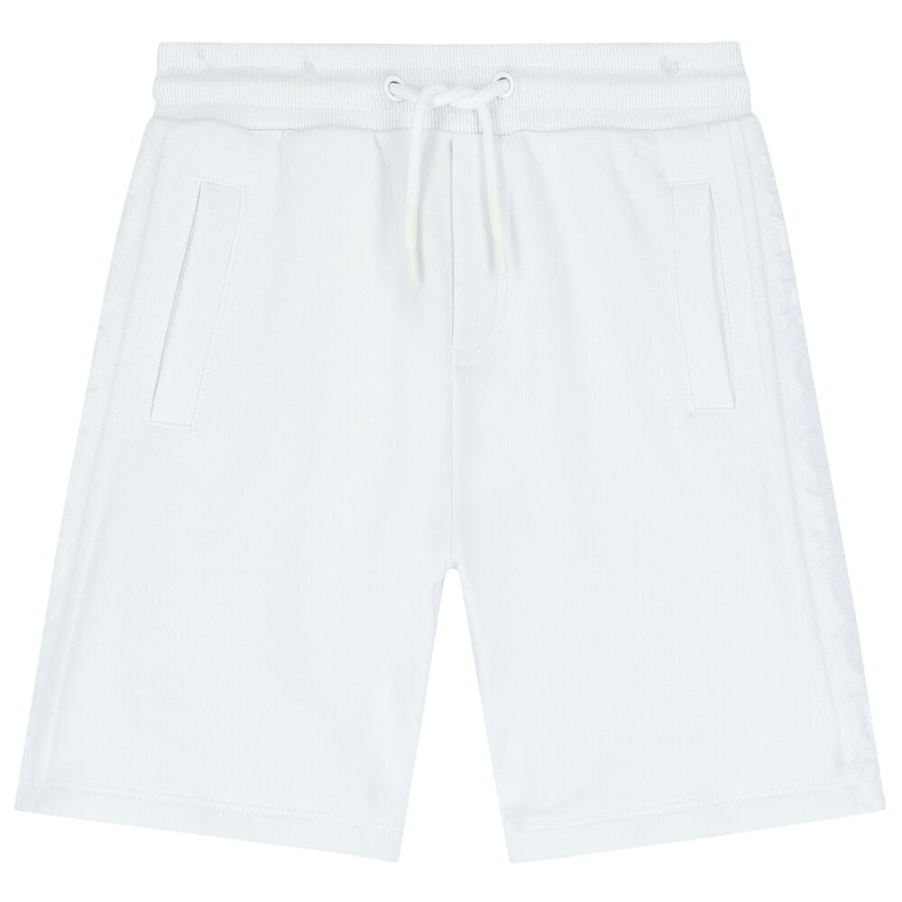 Logo Bermuda Shorts - Ivory