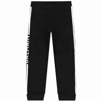 Black & White Logo Joggers