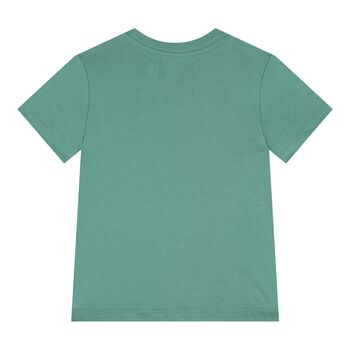 Baby Boys Green Jersey Polo Bear T-Shirt