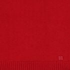 Younger Boys Red Knitted Jumper, 1, hi-res
