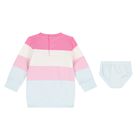 Baby Girls Multi-Coloured Logo Dress Set, 1, hi-res