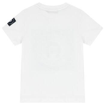 Boys White Logo T-Shirt