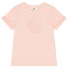 Girls Pink Logo T-Shirt, 1, hi-res