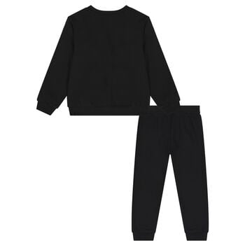 Black Logo Tracksuit