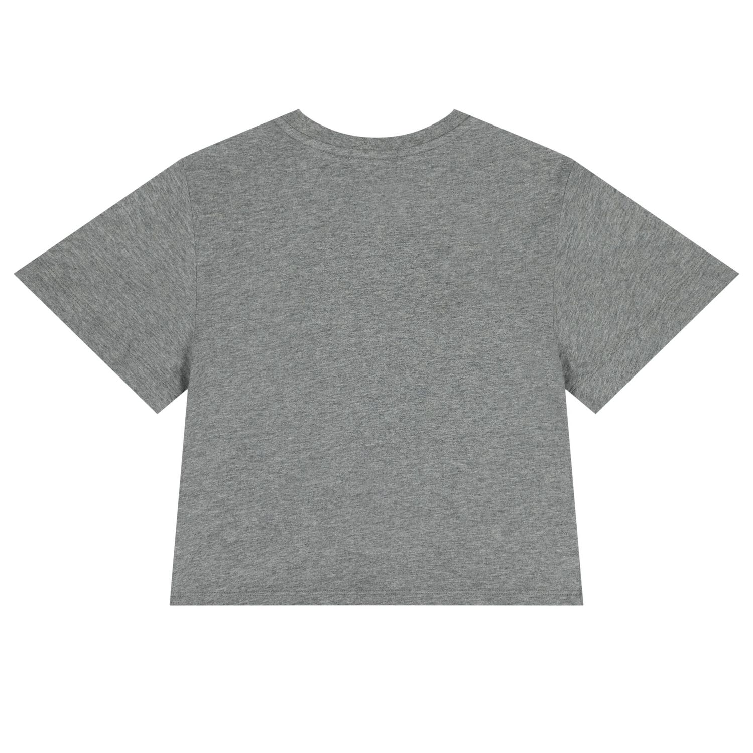 Girls Grey Logo T-Shirt, 1, hi-res