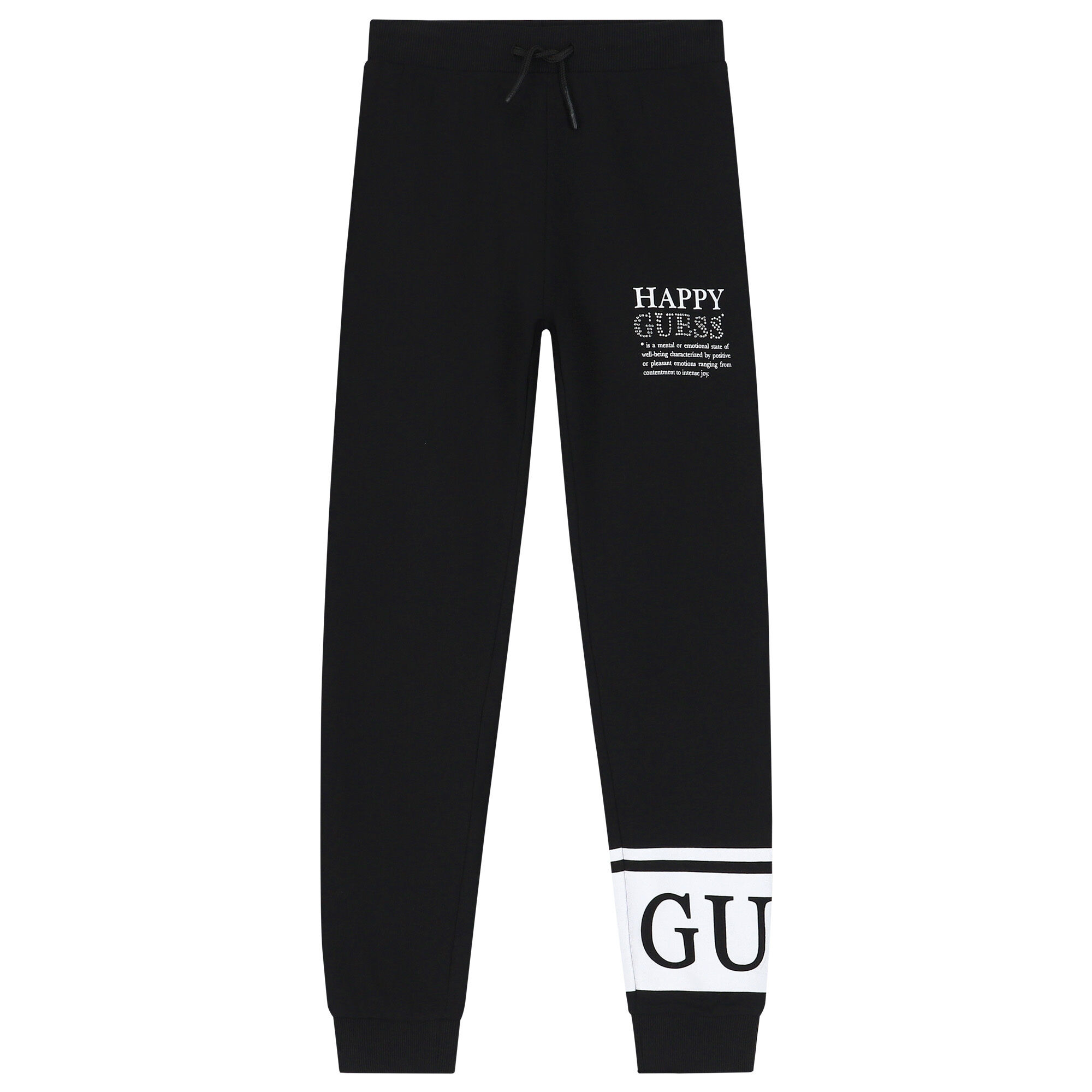 Guess logo joggers store