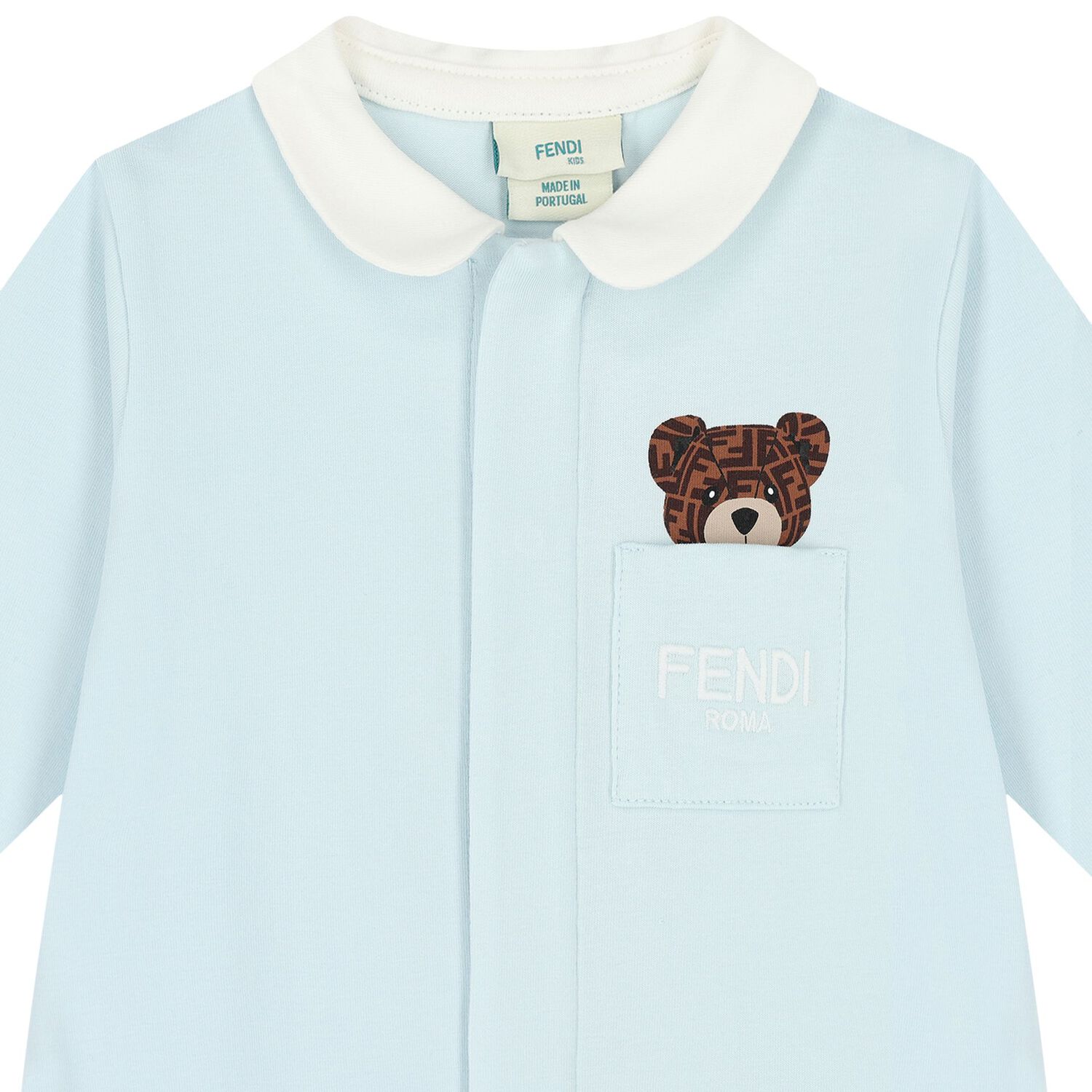 Baby Boys Blue Logo Babygrow Gift Set, 2, hi-res