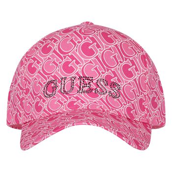 Girls Pink Logo Cap