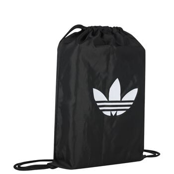 Black Trefoil Logo Gym Sack