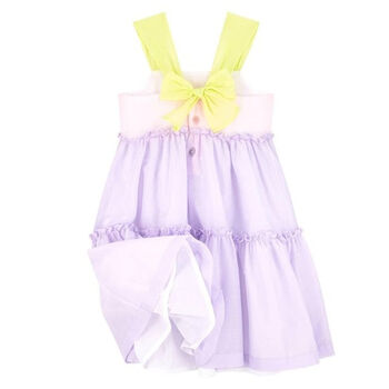 Girls Pink & Purple Dress