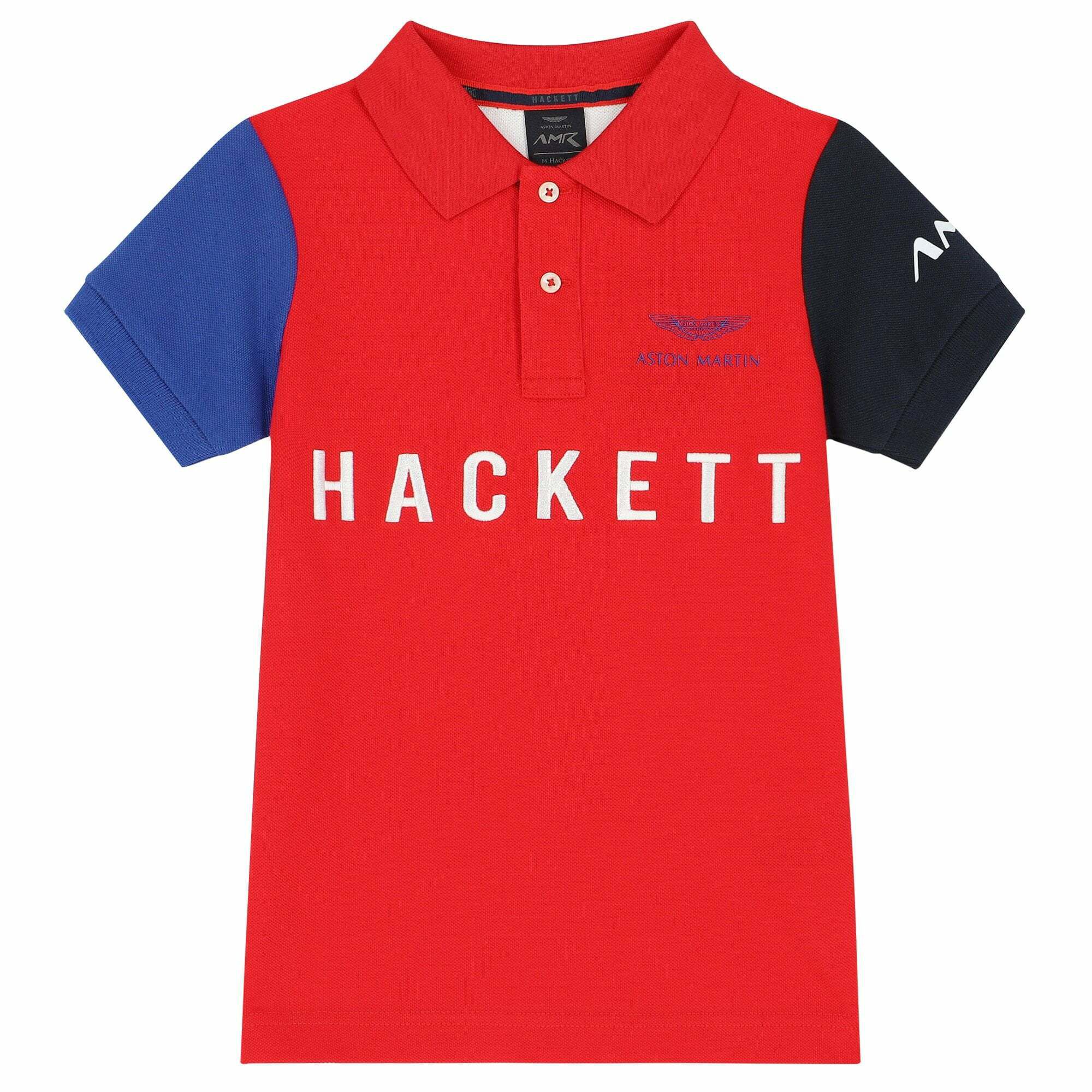Hackett London Boys Red Logo Polo Shirt Junior Couture Bahrain
