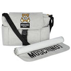 شنطة مواليد بشعار تيدي باللون الرمادي للأطفال  , 1, hi-res