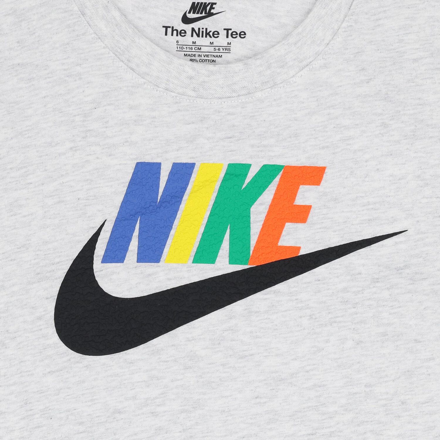 تي شيرت رمادي بشعار للأولاد, 1, hi-res