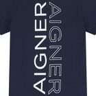 Boys Navy Blue Logo T-Shirt, 2, hi-res