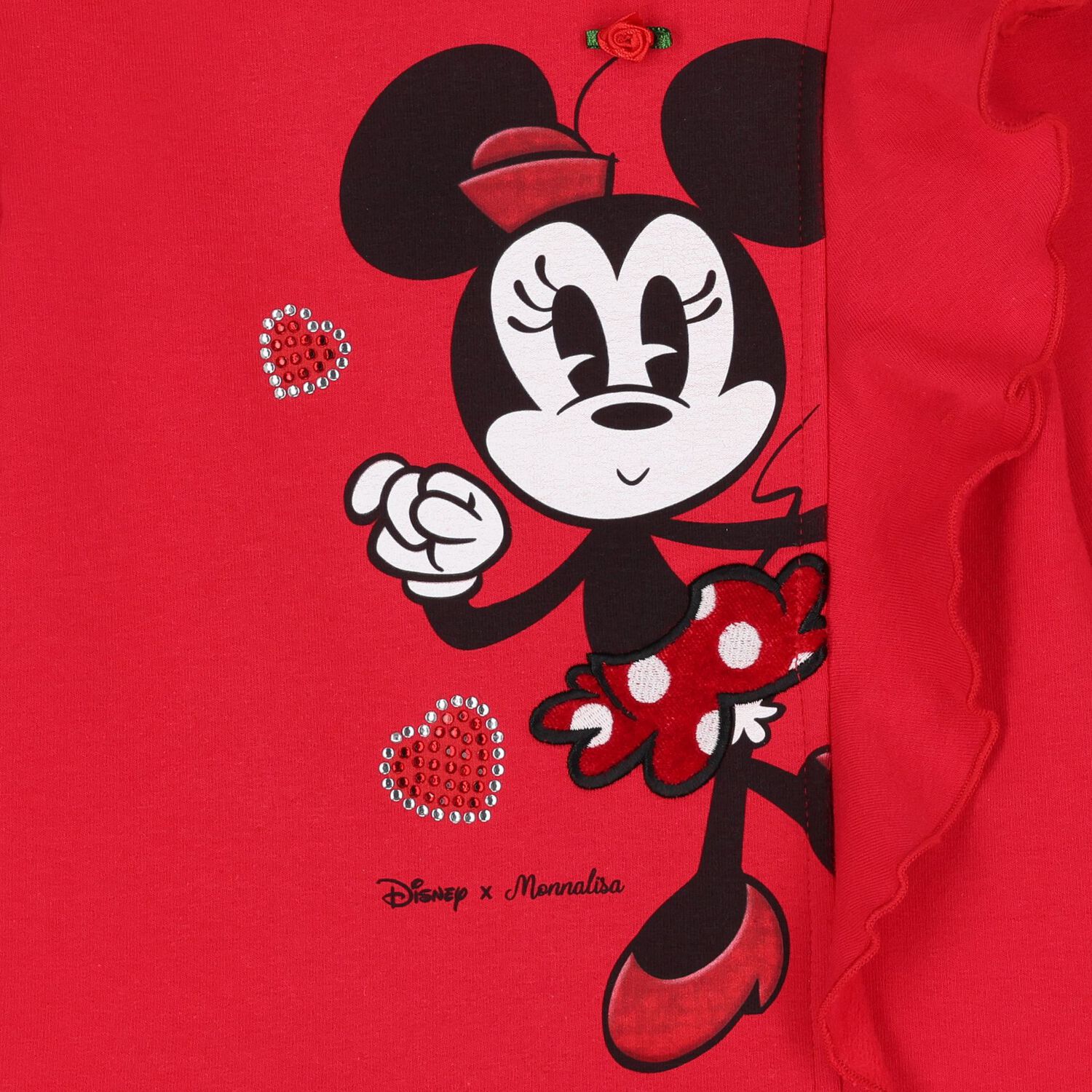 Younger Girls Red Disney Dress, 2, hi-res image number null