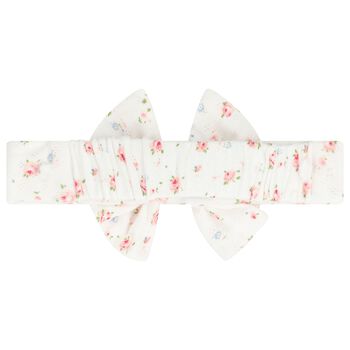 Baby Girls Ivory Floral Headband