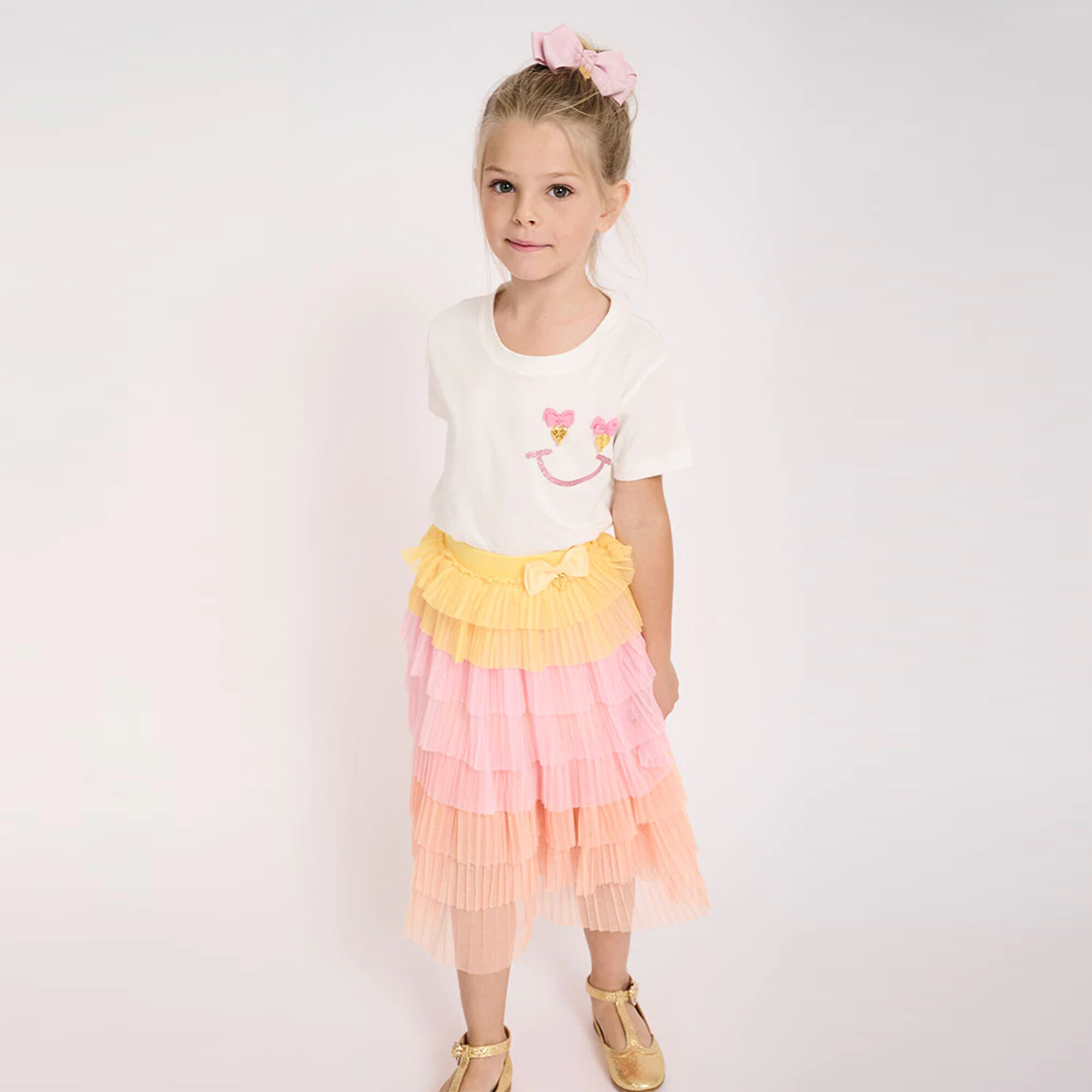 Angel s Face Girls Pink Tulle Maxi Skirt Junior Couture KSA