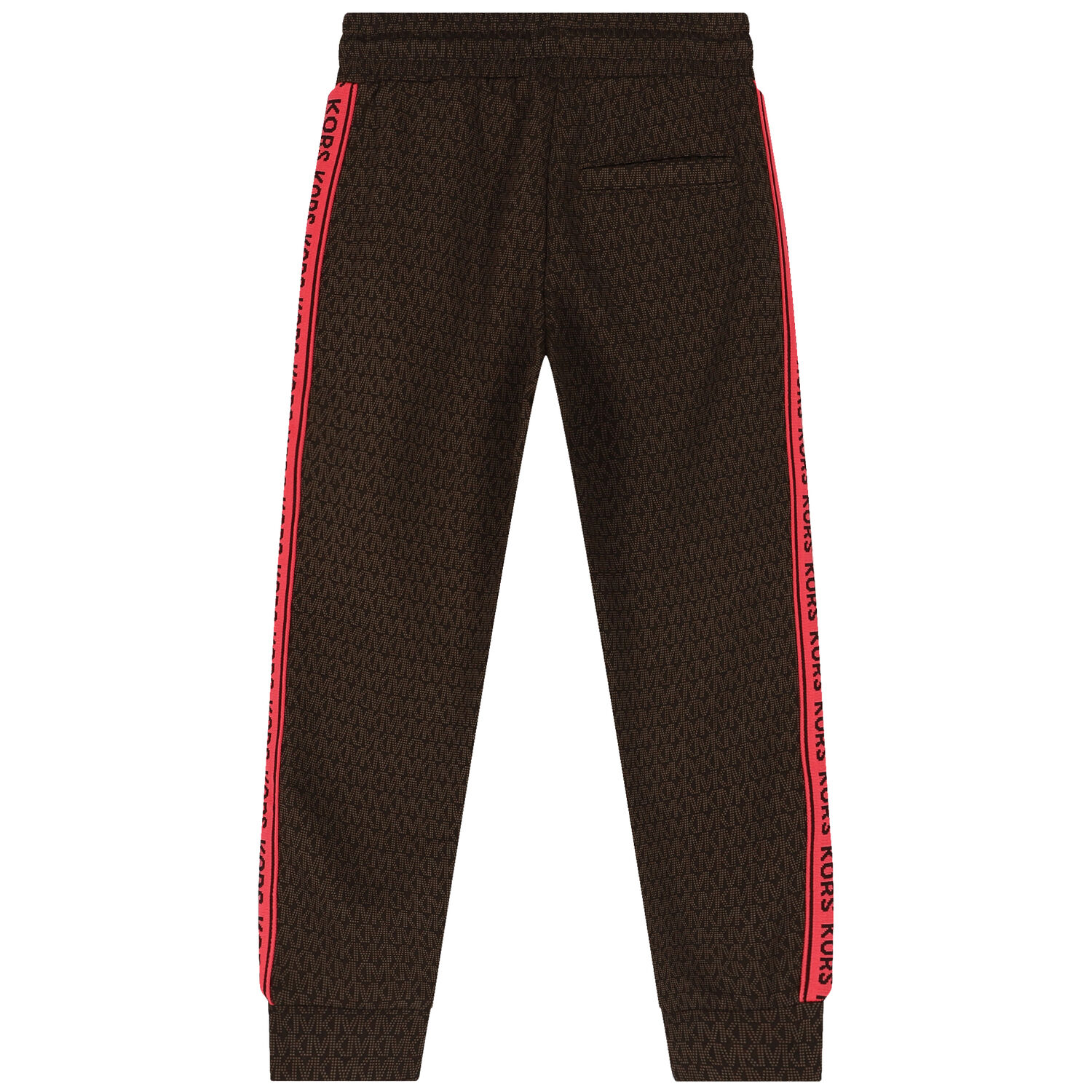 بنطلون رياضى بنات بالشعار باللون البنى, 1, hi-res image number null